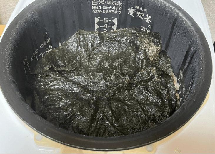 家事ヤロウ!!!「海苔とベーコンの炊き込みご飯」