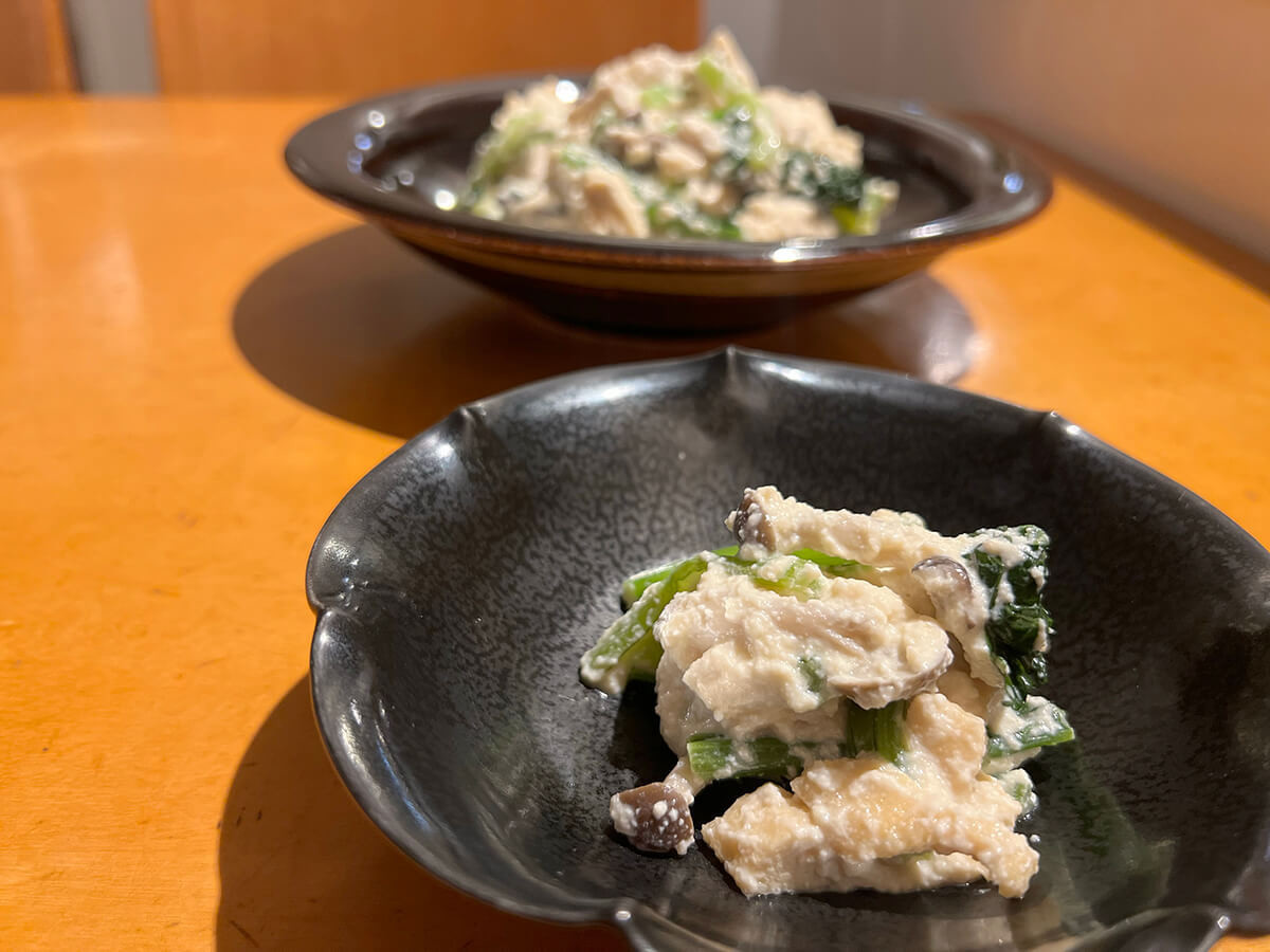 中村正明さん「白あえ」