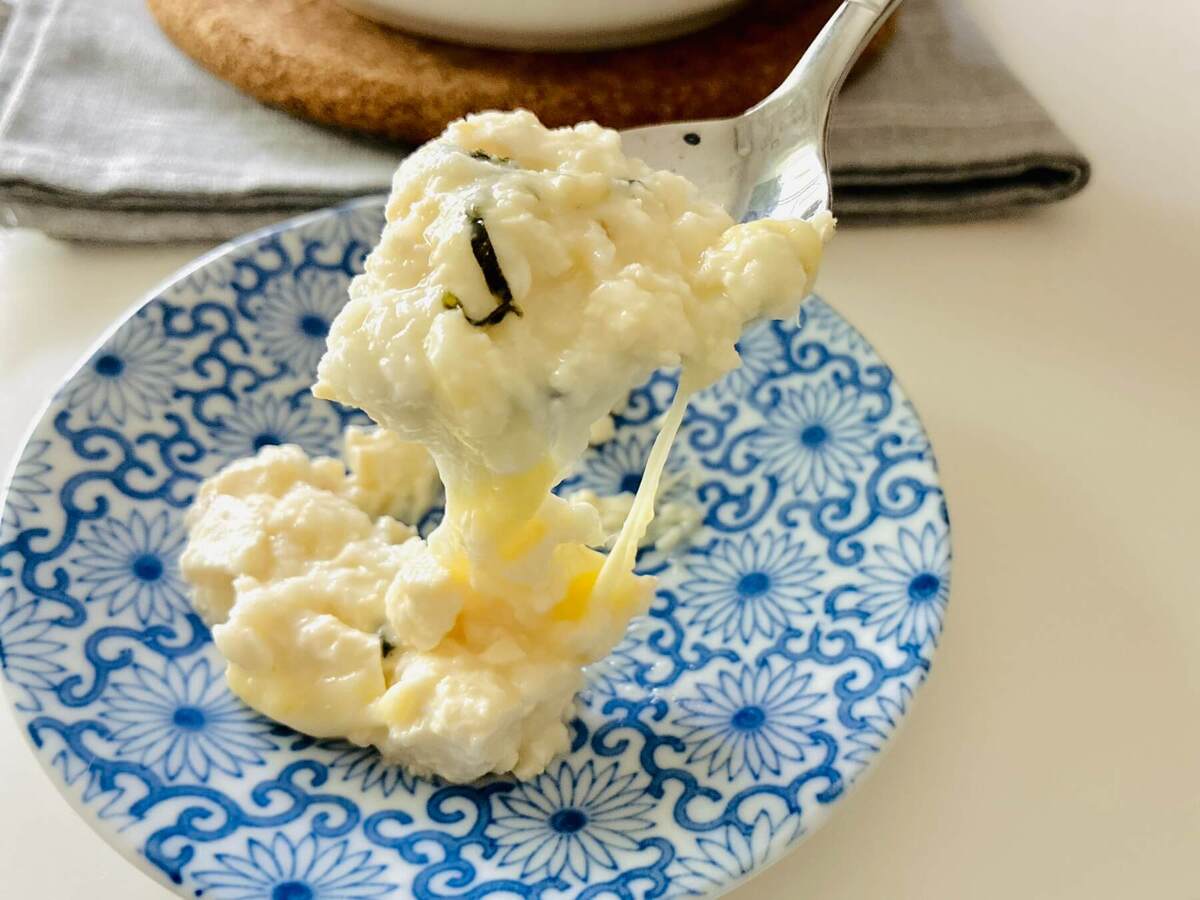 豆腐と長芋の和風グラタン