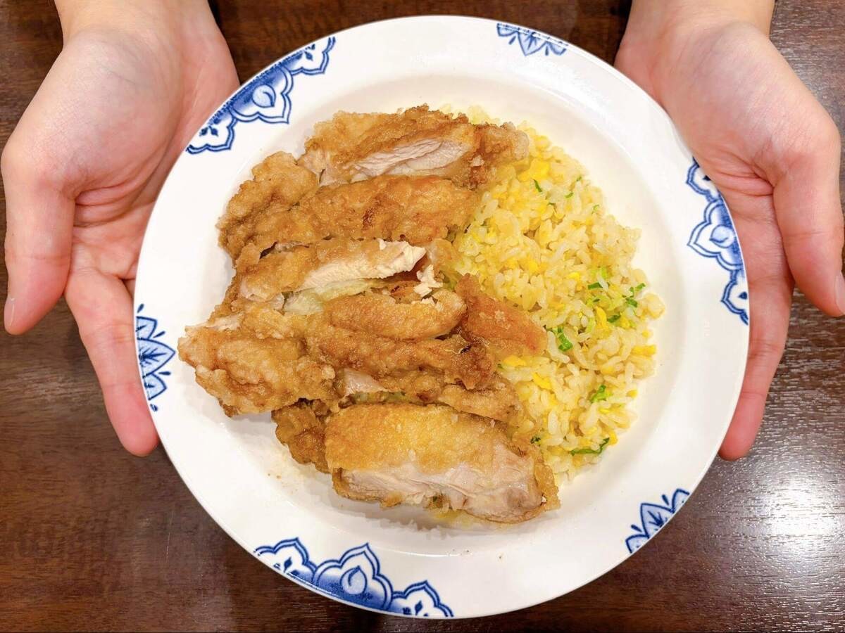 【バーミヤン】「台湾大からあげチャーハン」を実食