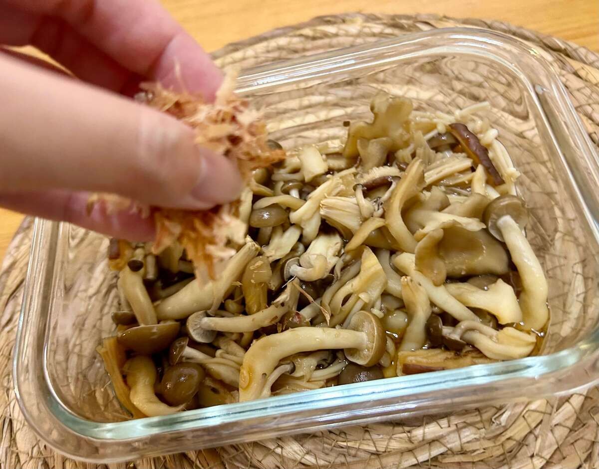 レンチン蒸しきのこ
