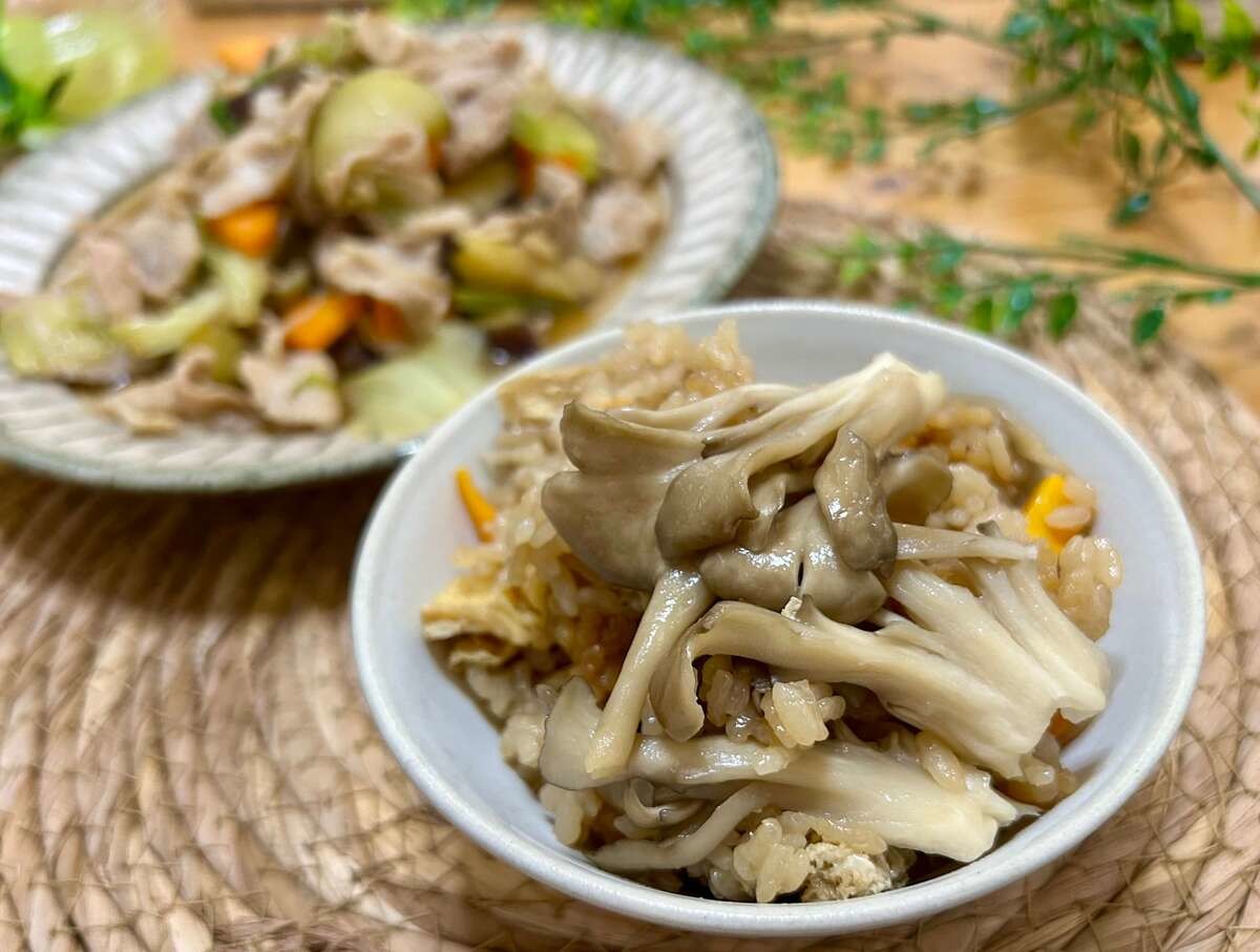キッコーマン公式「まいたけご飯」のレシピ