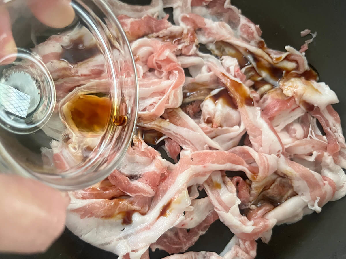 和田明日香さん「出汁を効かせた焼きそば」のレシピ