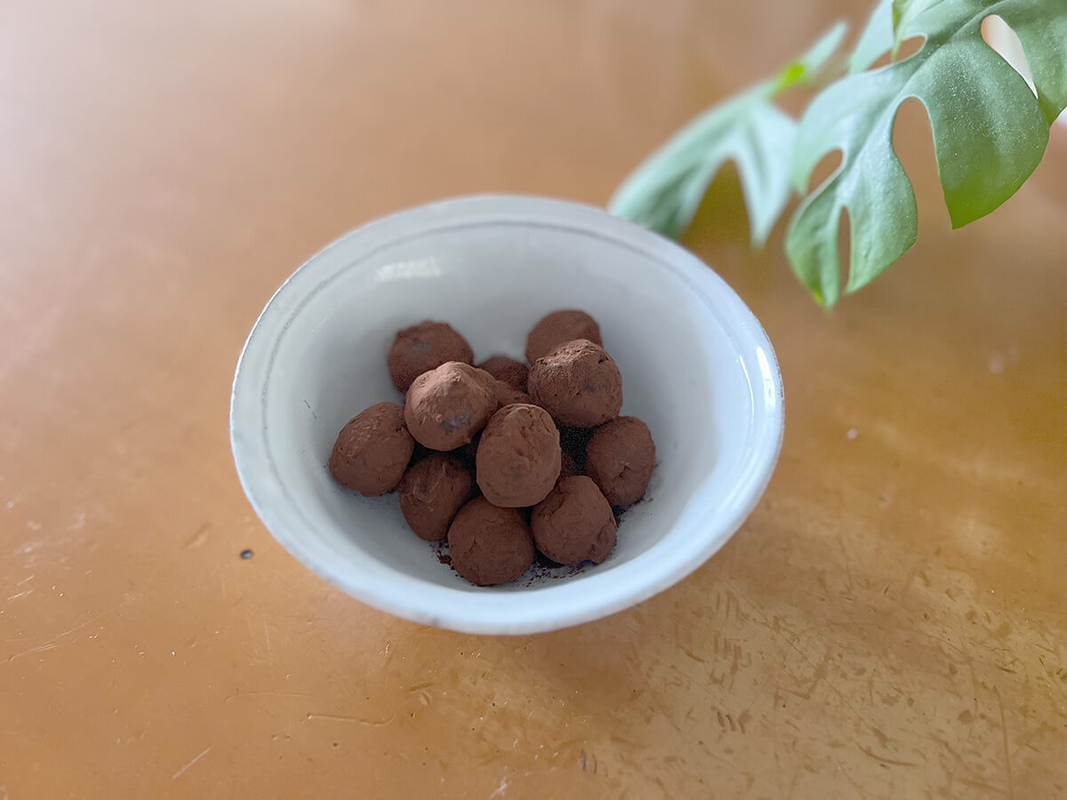 マルホン胡麻油公式「チョコトリュフ」
