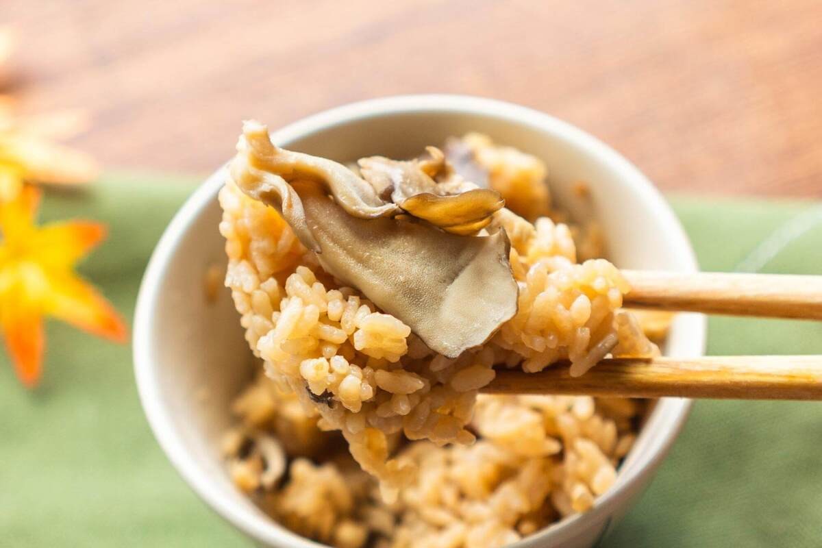 JA全農公式X「舞茸ごはん」のレシピ