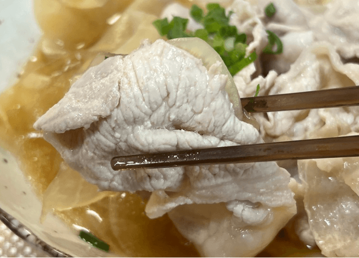 大原千鶴さん「ひらひら豚大根」のレシピ