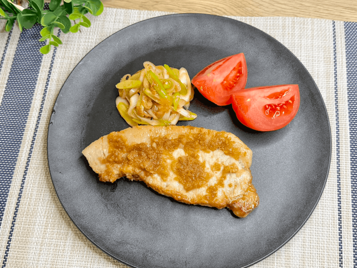 GACKTさん「生姜焼き風ポークステーキ」