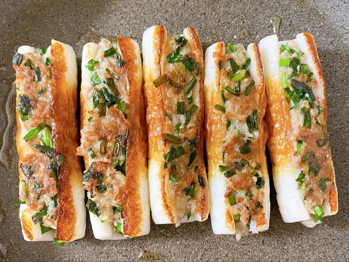 ミツカン公式「包まない!ちくわ餃子」のレシピ