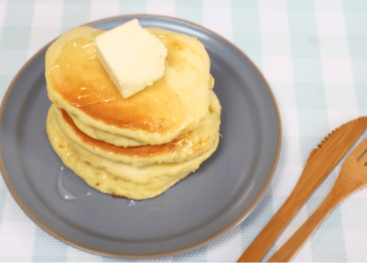 あさイチ「お餅の厚焼きパンケーキ」のレシピ