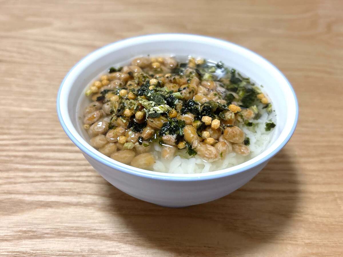 お茶漬けの食べ方