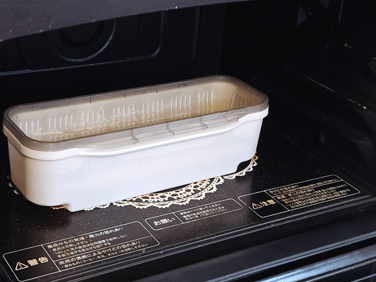 電子レンジ「茹でないそうめん」