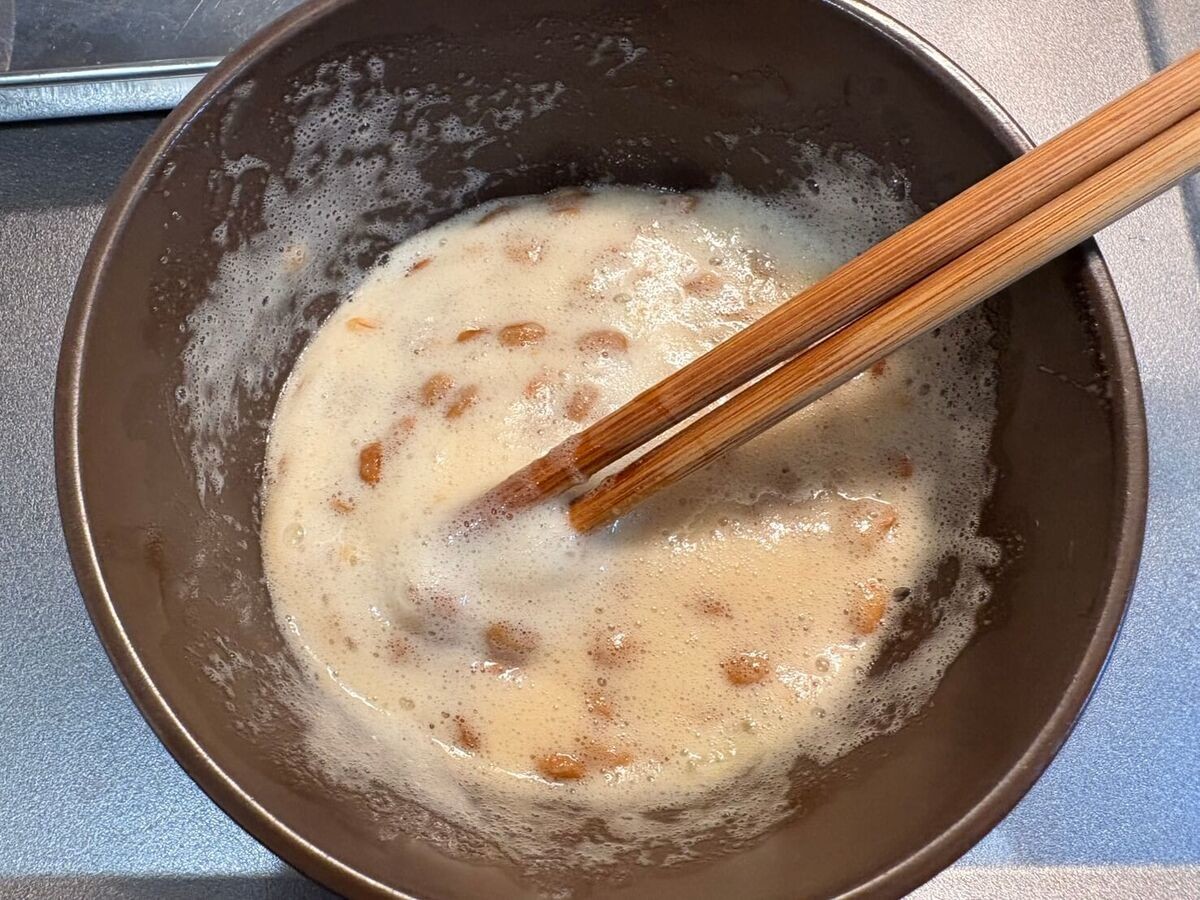 ZIP!「納豆お月見TKG」