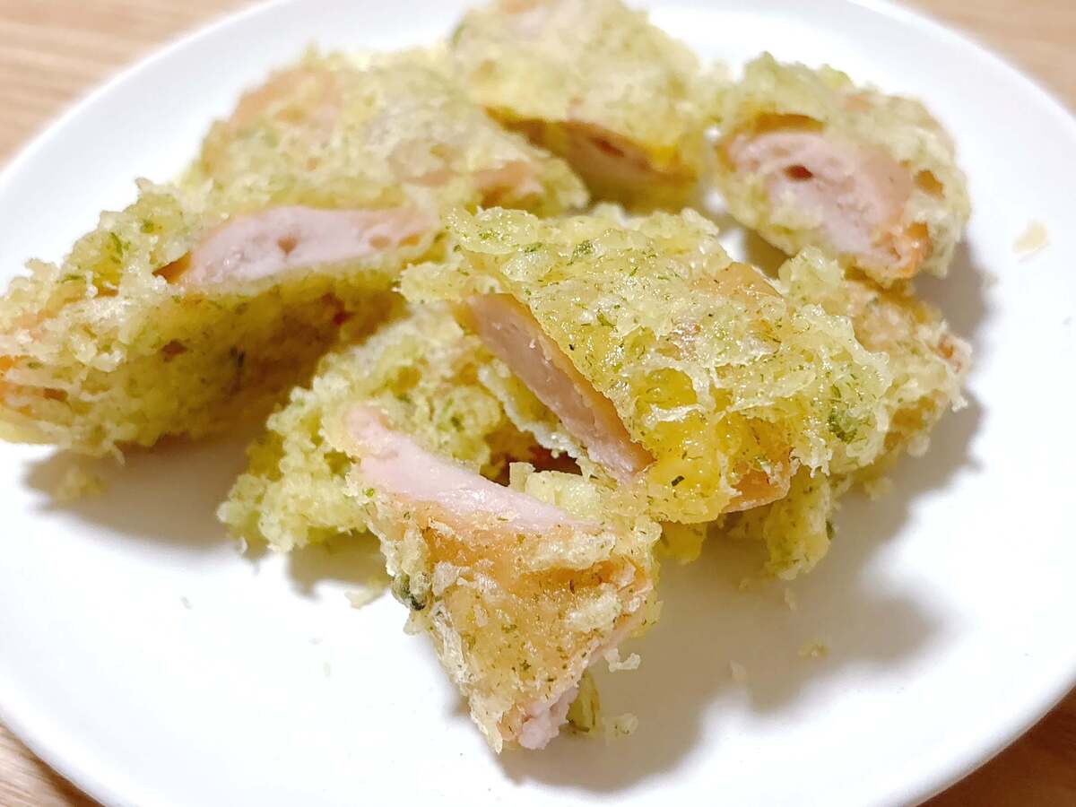 ニッスイ公式「おさかなのソーセージの磯辺揚げ」