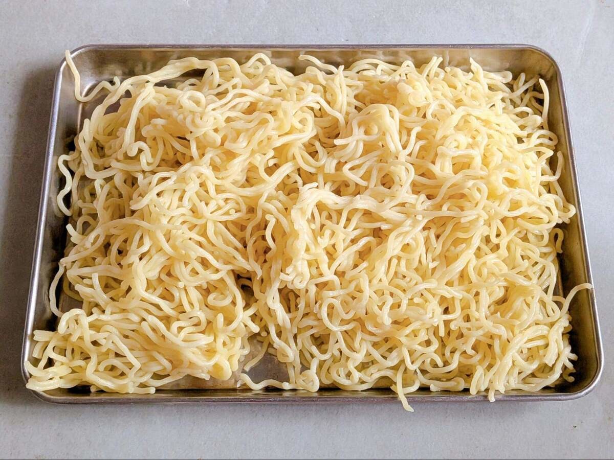 豆もやしの焼きそば