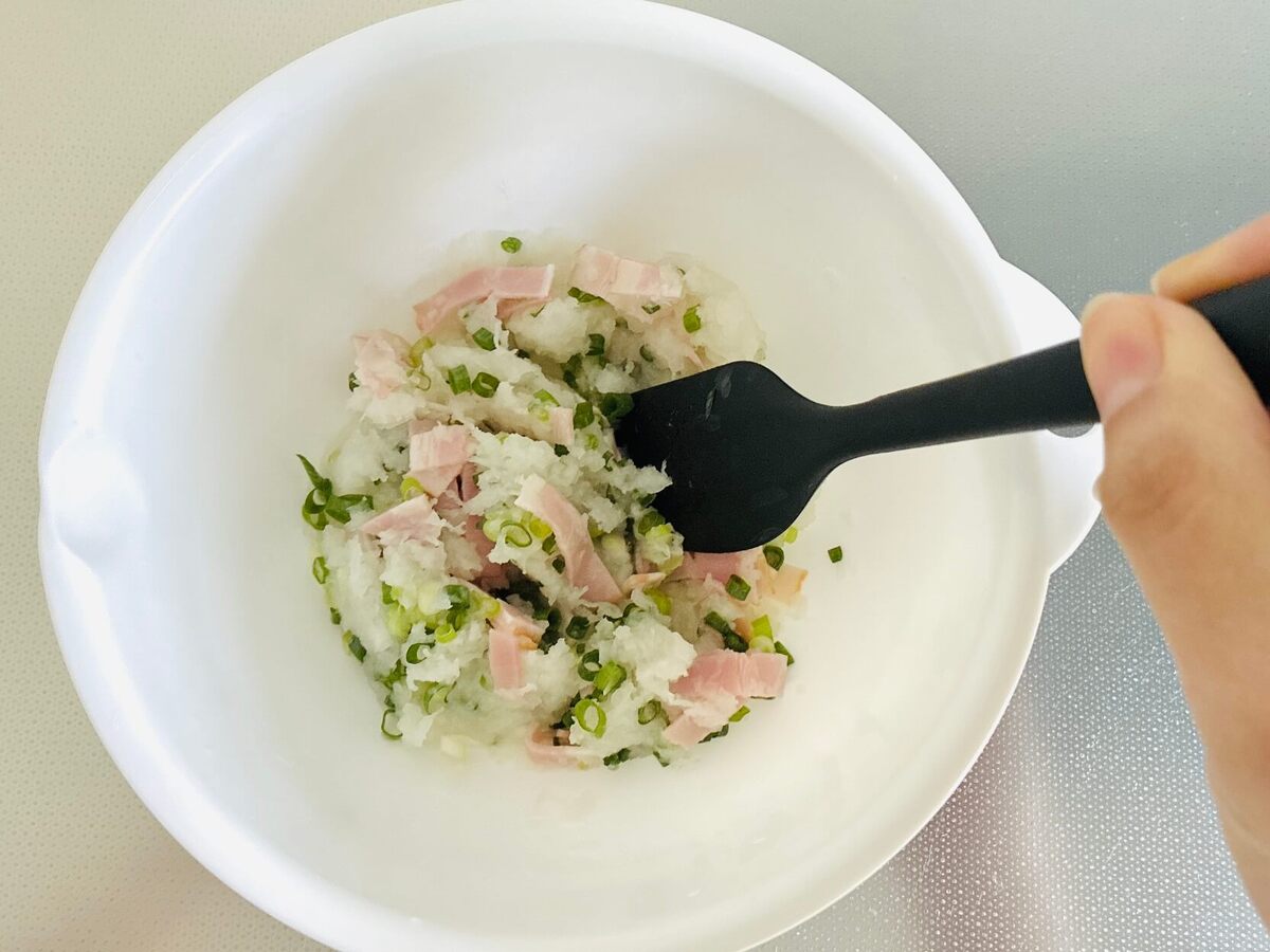 大原千鶴さん「大根もち」