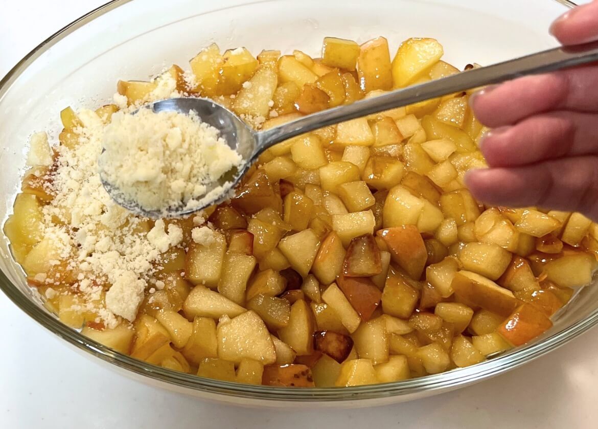 タサン志麻さん「りんごのクランブル」