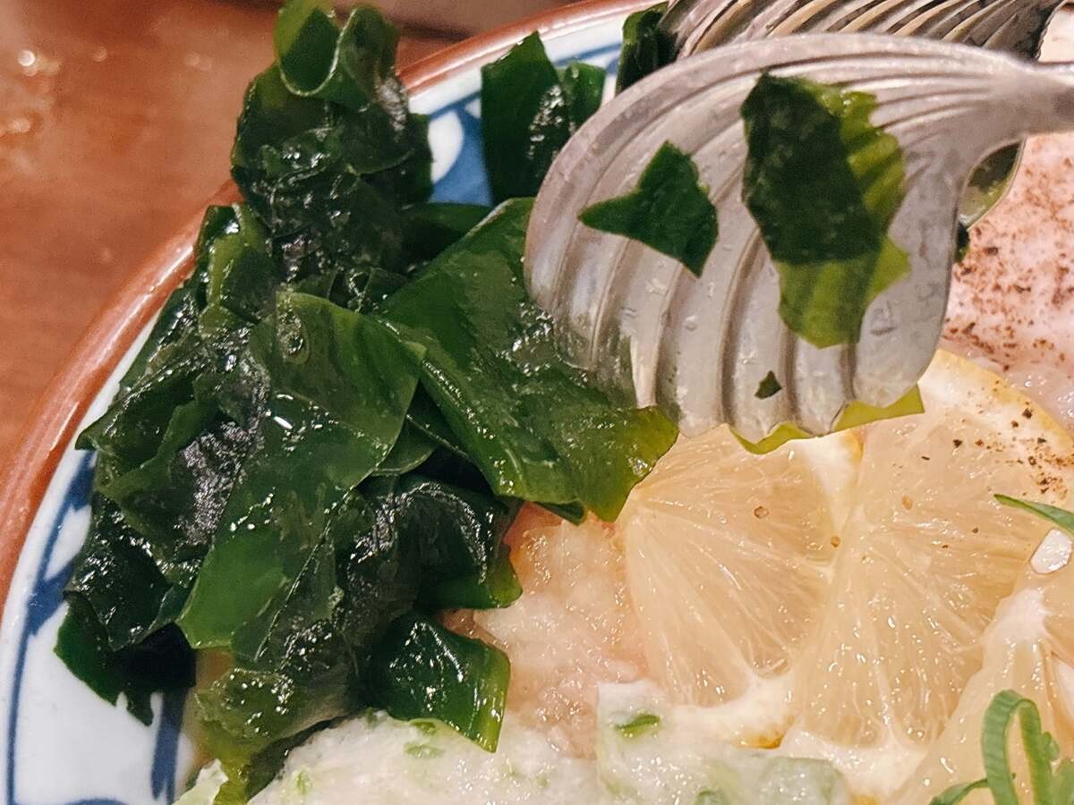 丸亀製麺「ねばとろ鶏ぶっかけ」