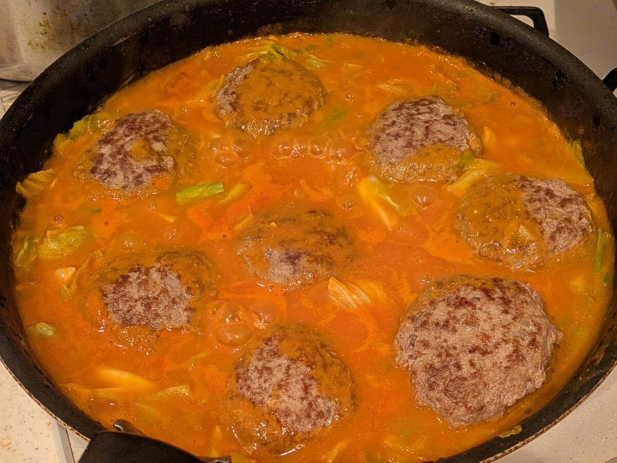 和田明日香さん「おうちのハンバーグ」