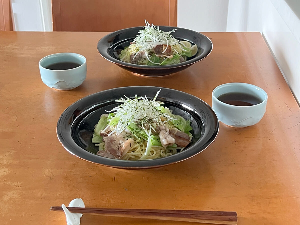 へべす塩やきそば