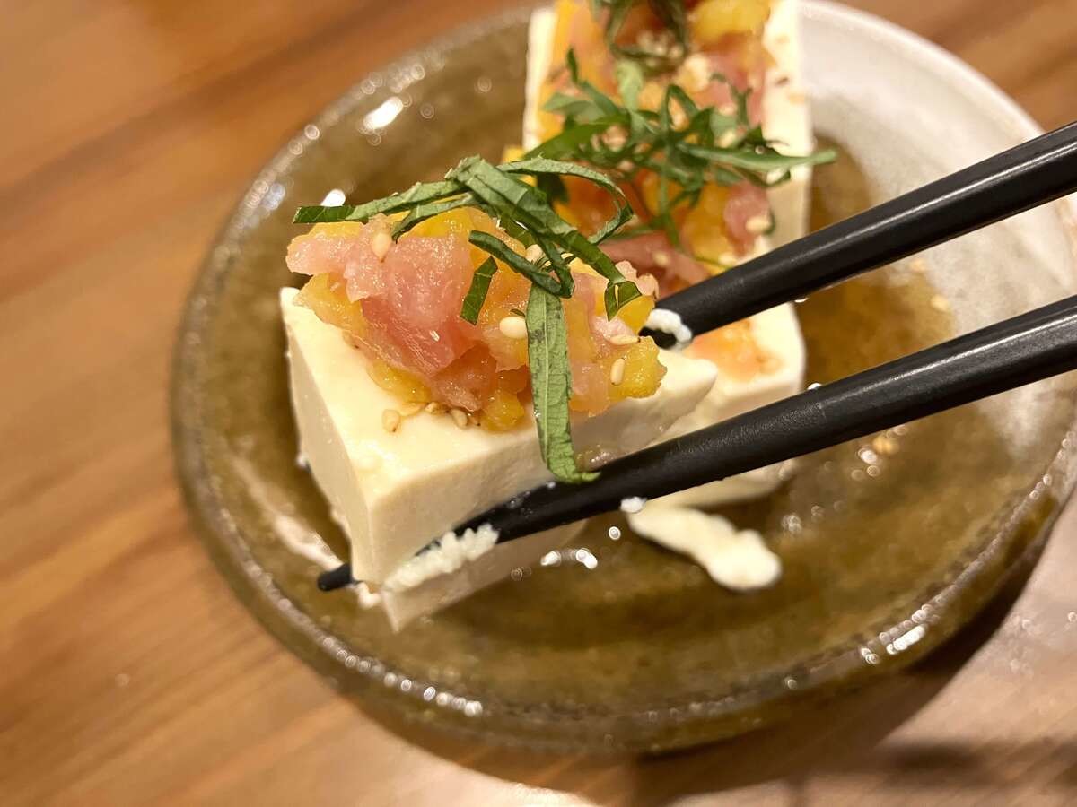 アサヒコ「とろたく冷奴」