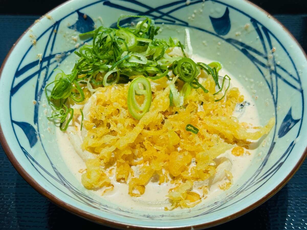 冷やし明太クリームうどん
