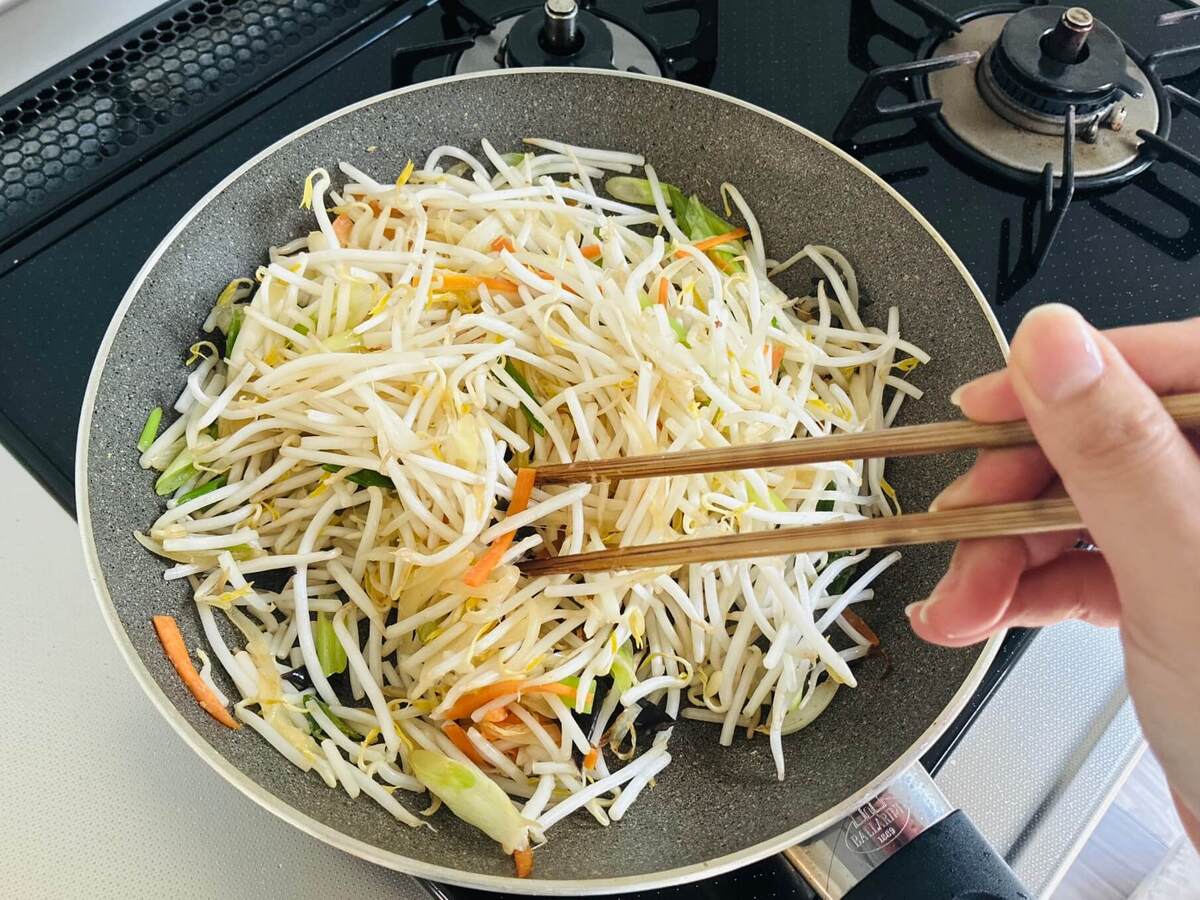 王将風 もやし炒め