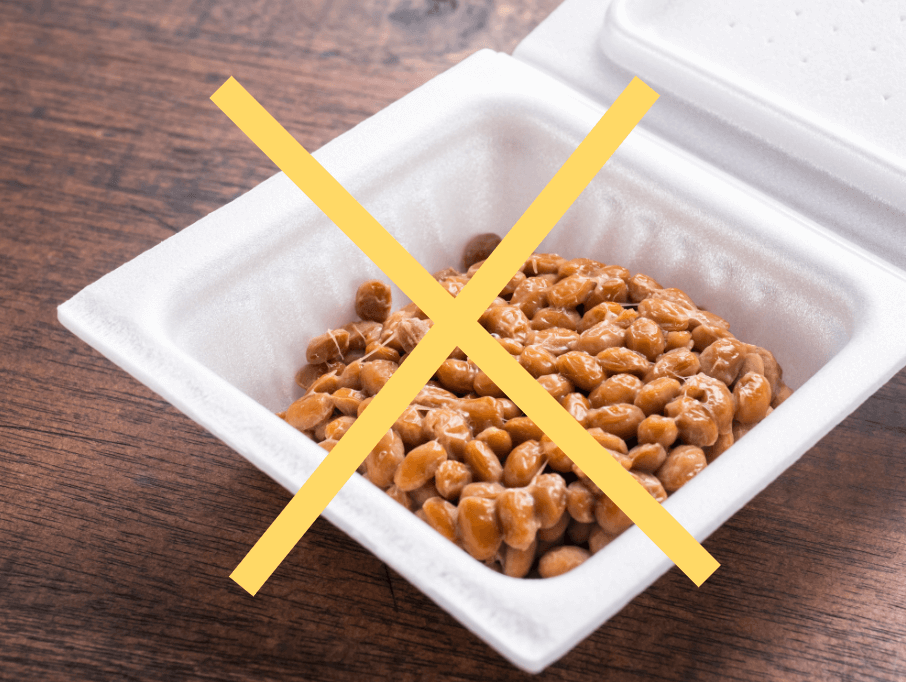 やってはいけない納豆の保存方法