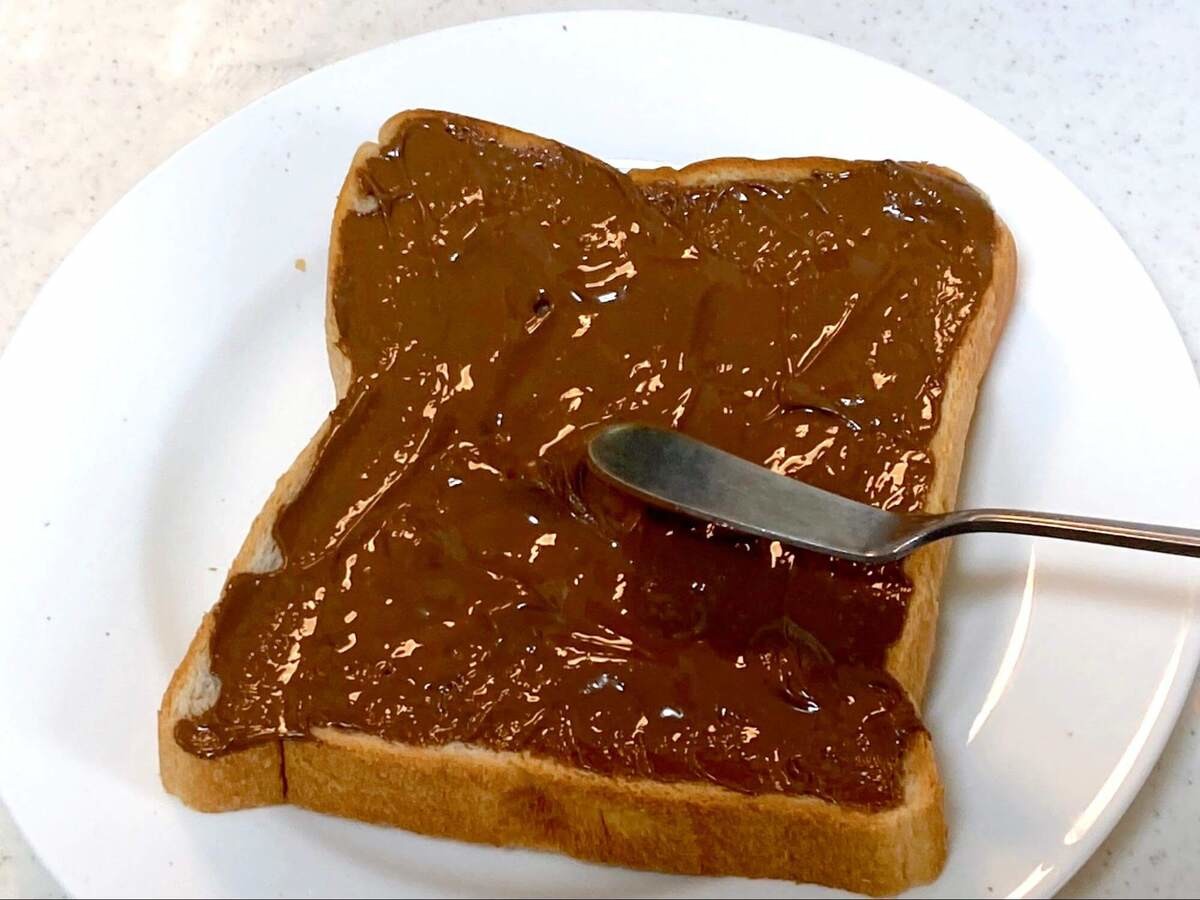 目黒蓮さん「チョコレートトースト」のレシピ