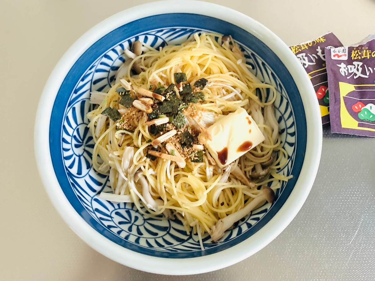 ヒロミさん「きのこパスタ」のレシピ