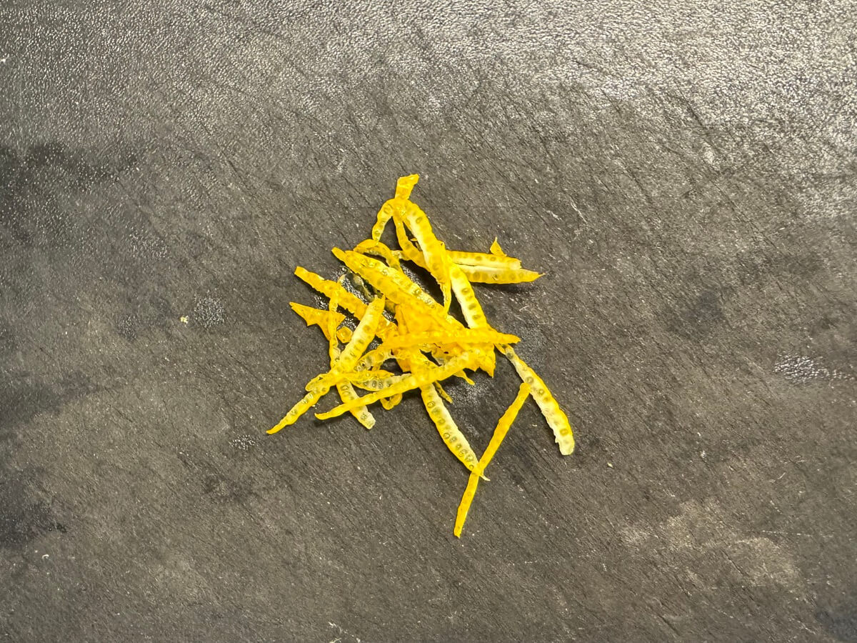 薬味たっぷり〆のそうめん