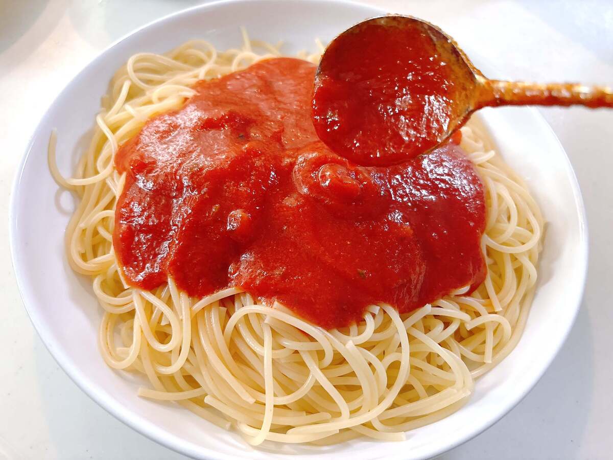 業務スーパー「トリノで作ったトマトパスタソース」