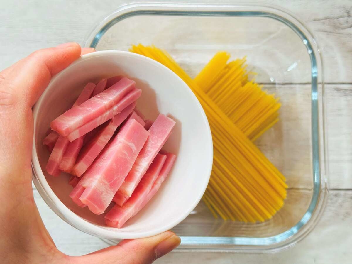 「DAIGOも台所」電子レンジのみで完成！「レンジでカルボナーラ」