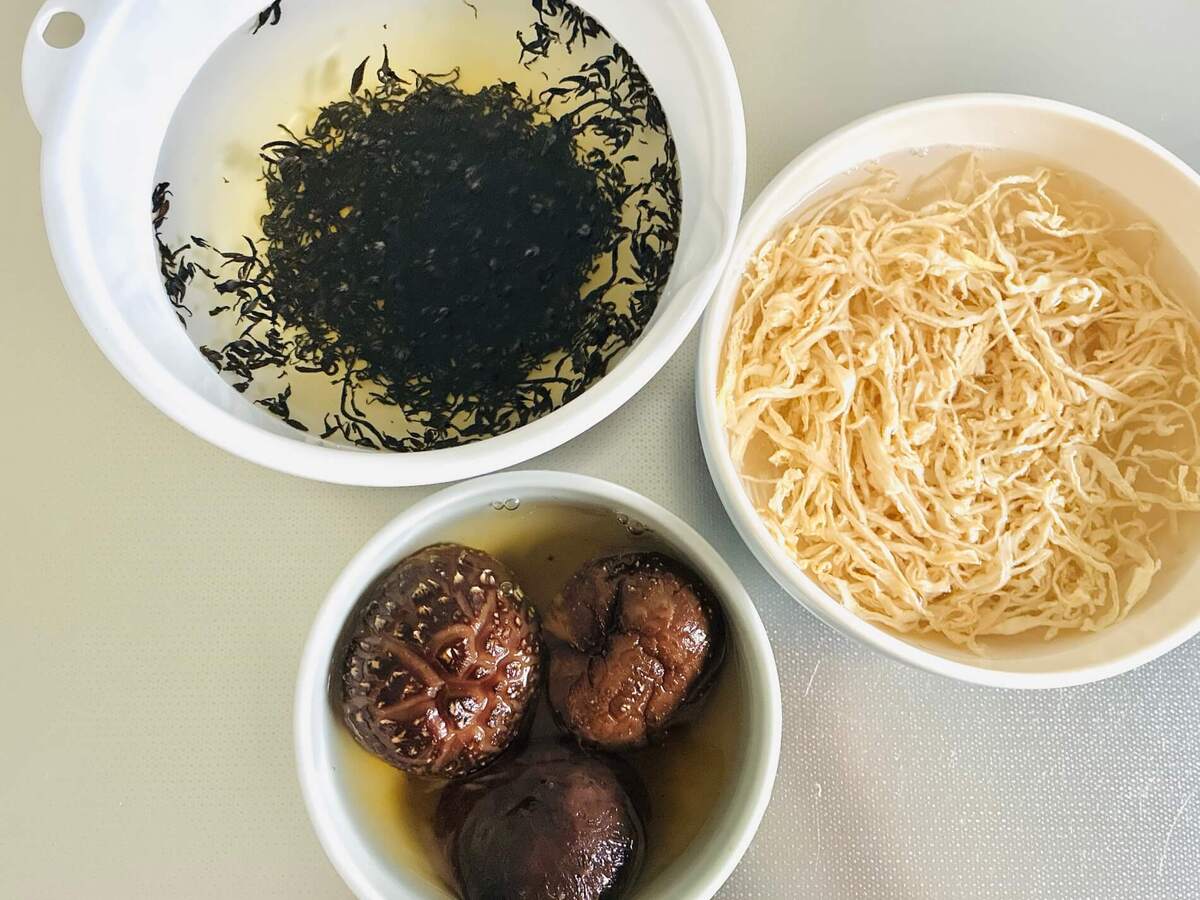 「切り干し大根の炊き込みご飯」