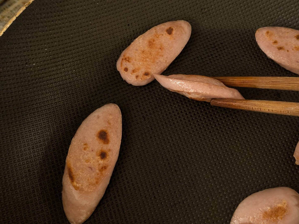 魚肉ソーセージ、こんな保存やめて