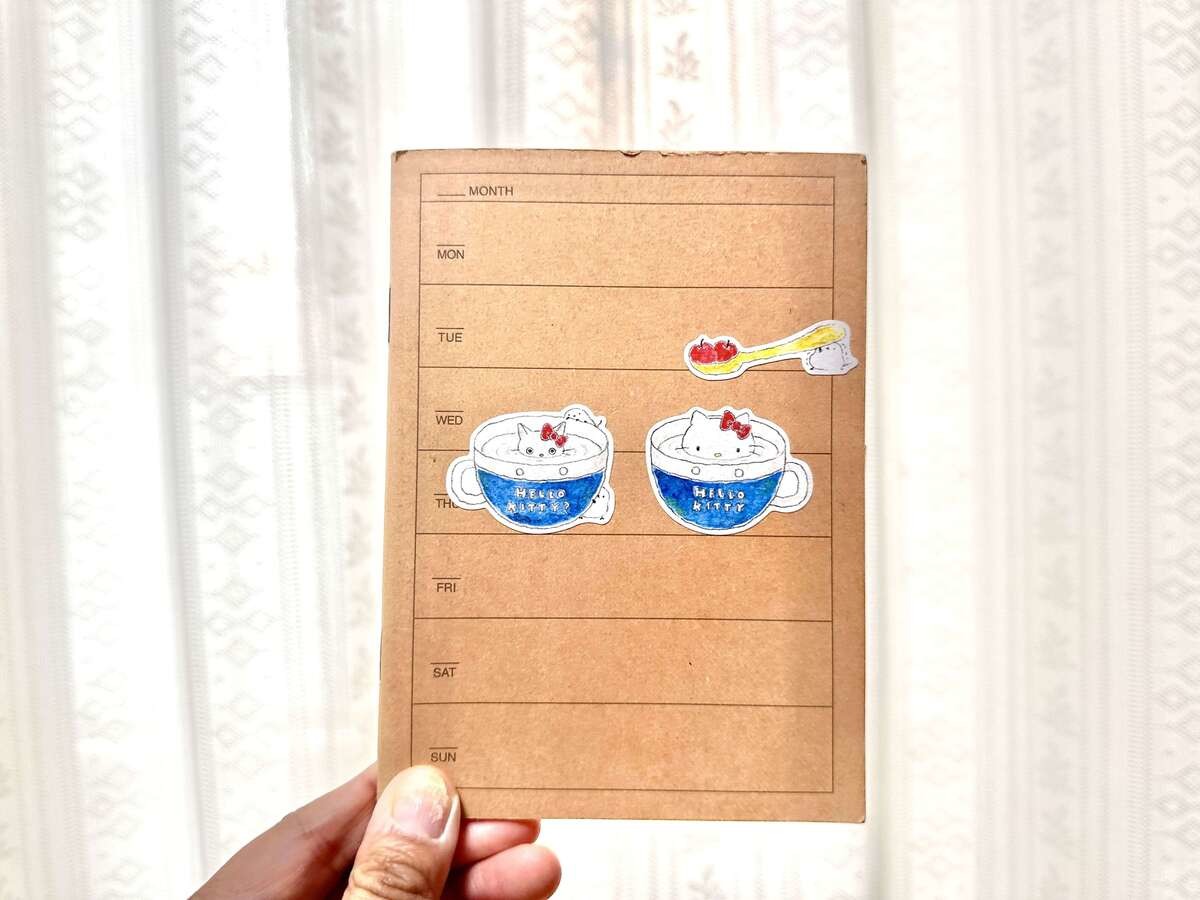 無印の「ノート・ウィークリー」