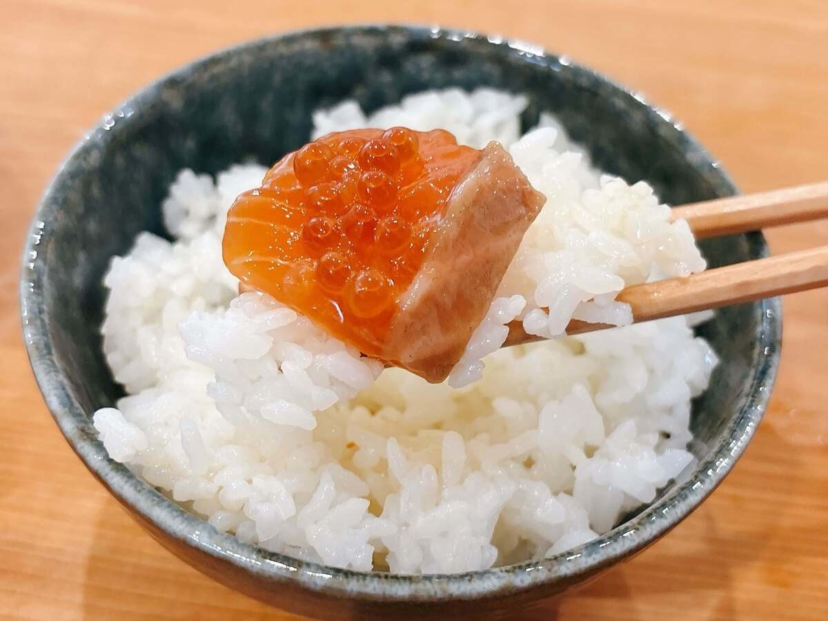 「サーモン塩辛」