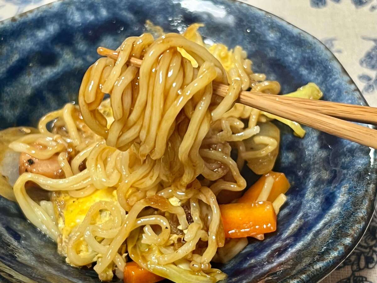 「卵とじあんかけ焼きそば」