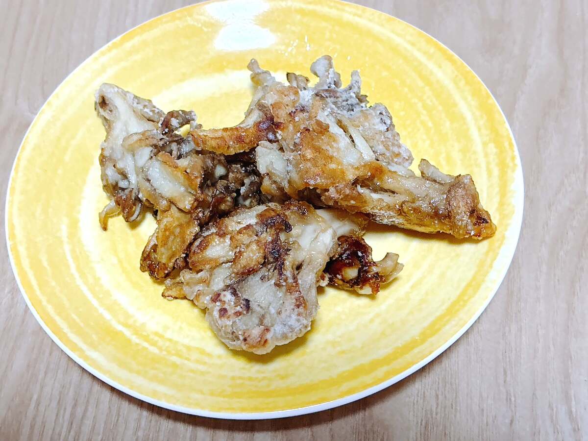 ユキグニファクトリー「まいたけのカリカリ唐揚げ」