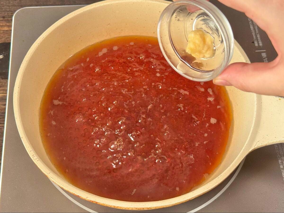 けんまさきっちんさん「王将風かに玉」