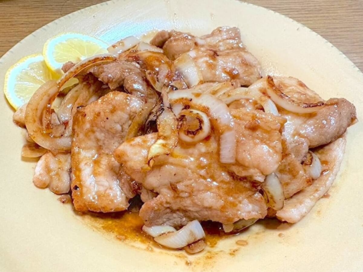 豚バラの中華風焼肉