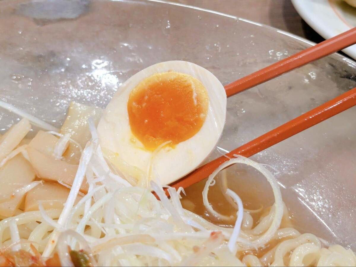 幸楽苑の夏限定の冷麺