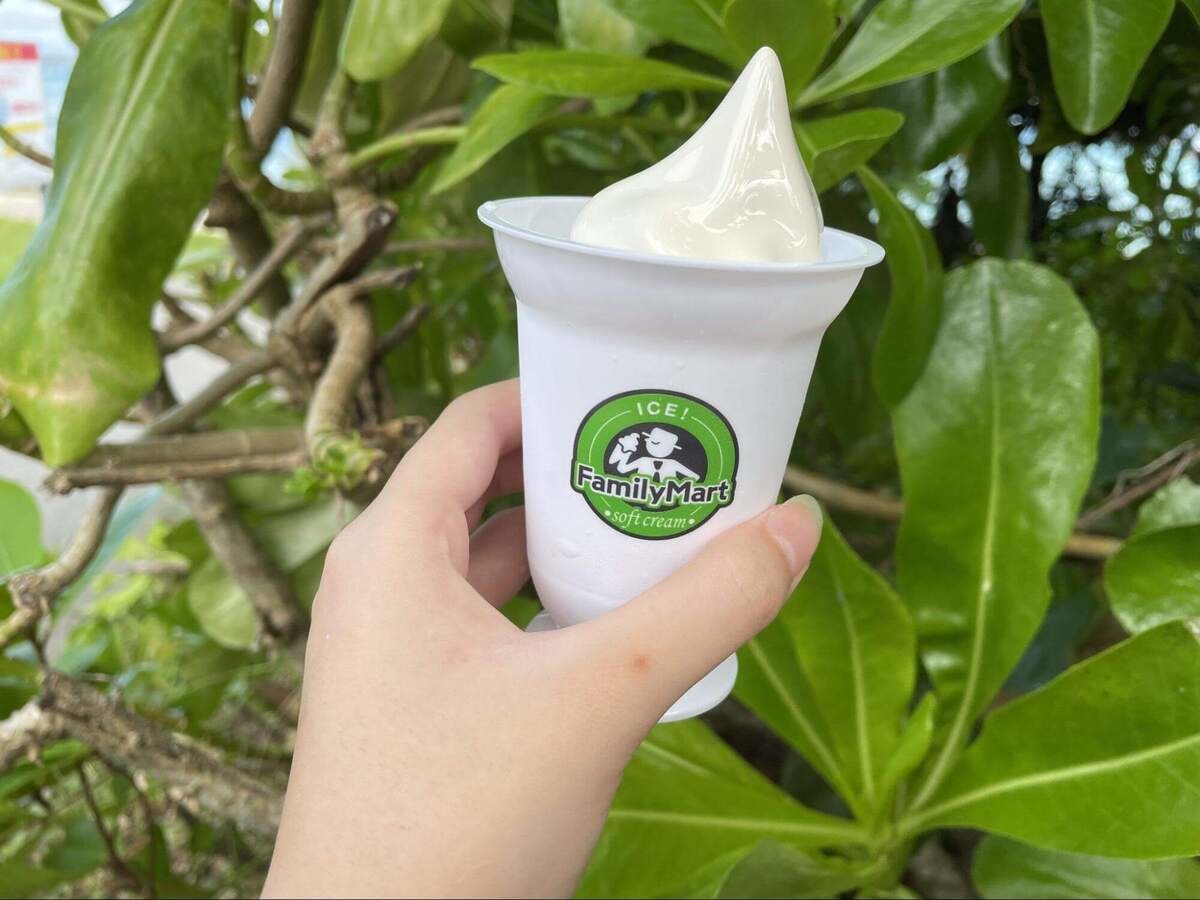 沖縄ファミリーマートのソフトクリーム