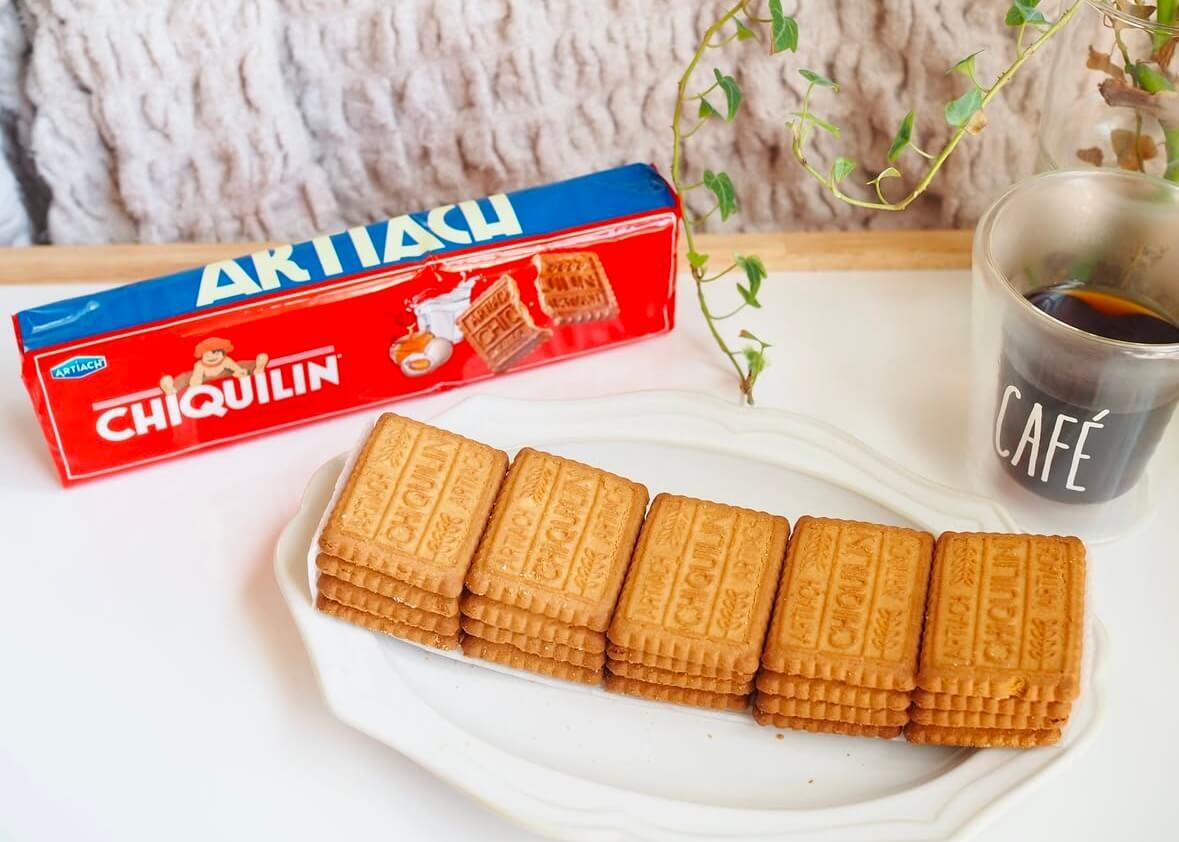 業務スーパーフランス輸入の濃厚テイストクッキー