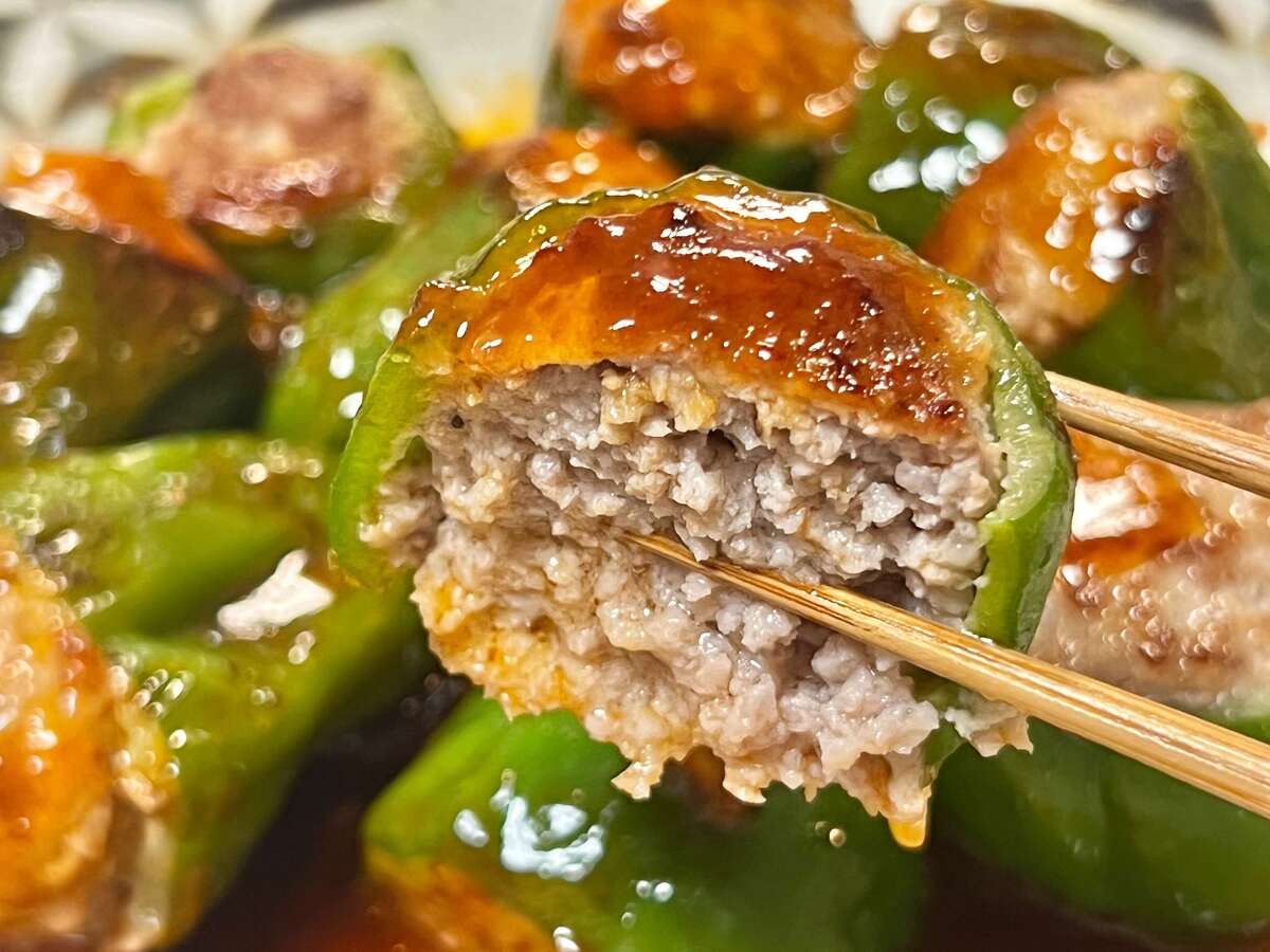岩崎ファームさん「ピーマンの肉詰め」