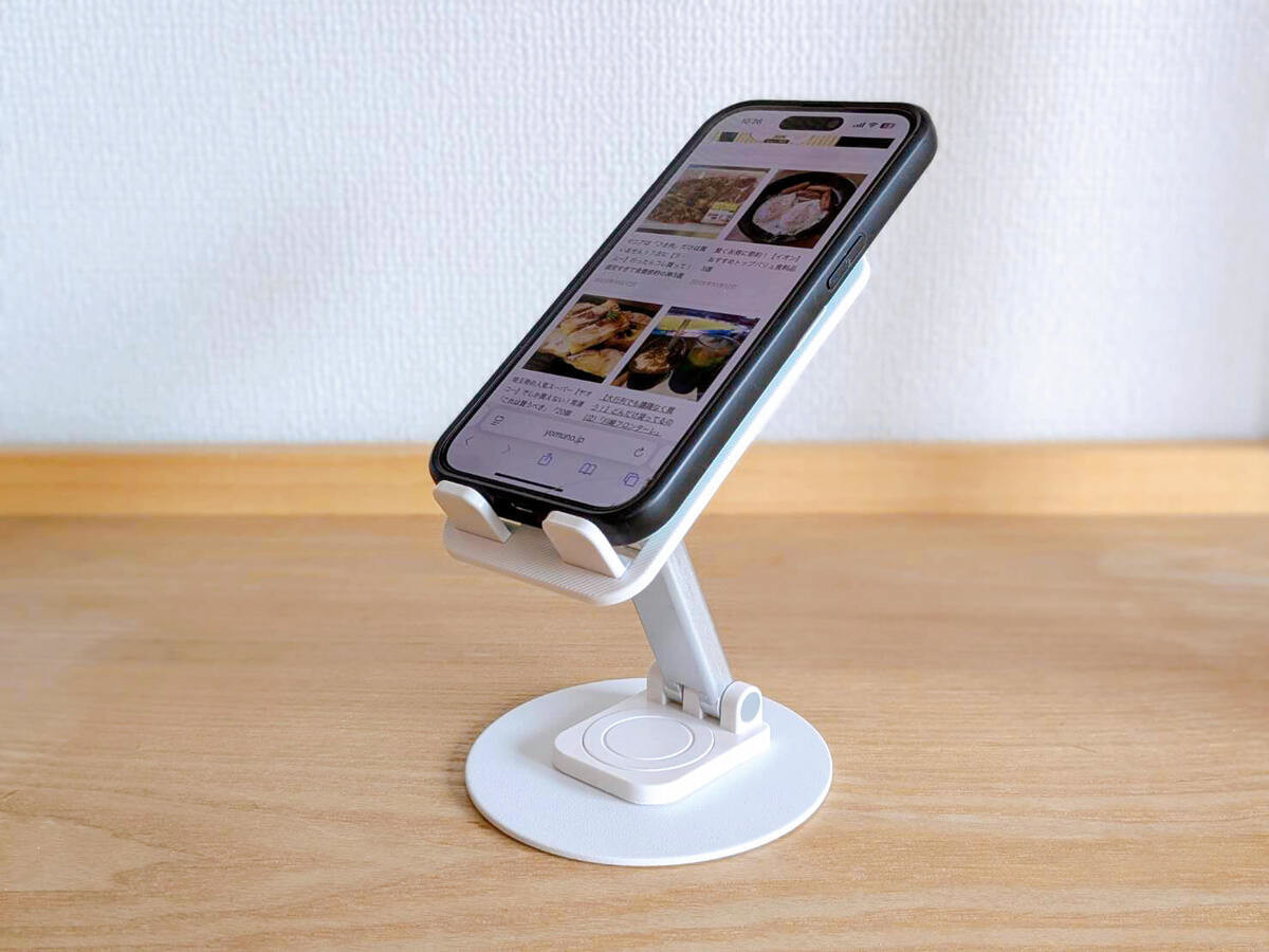回転式スマホスタンド