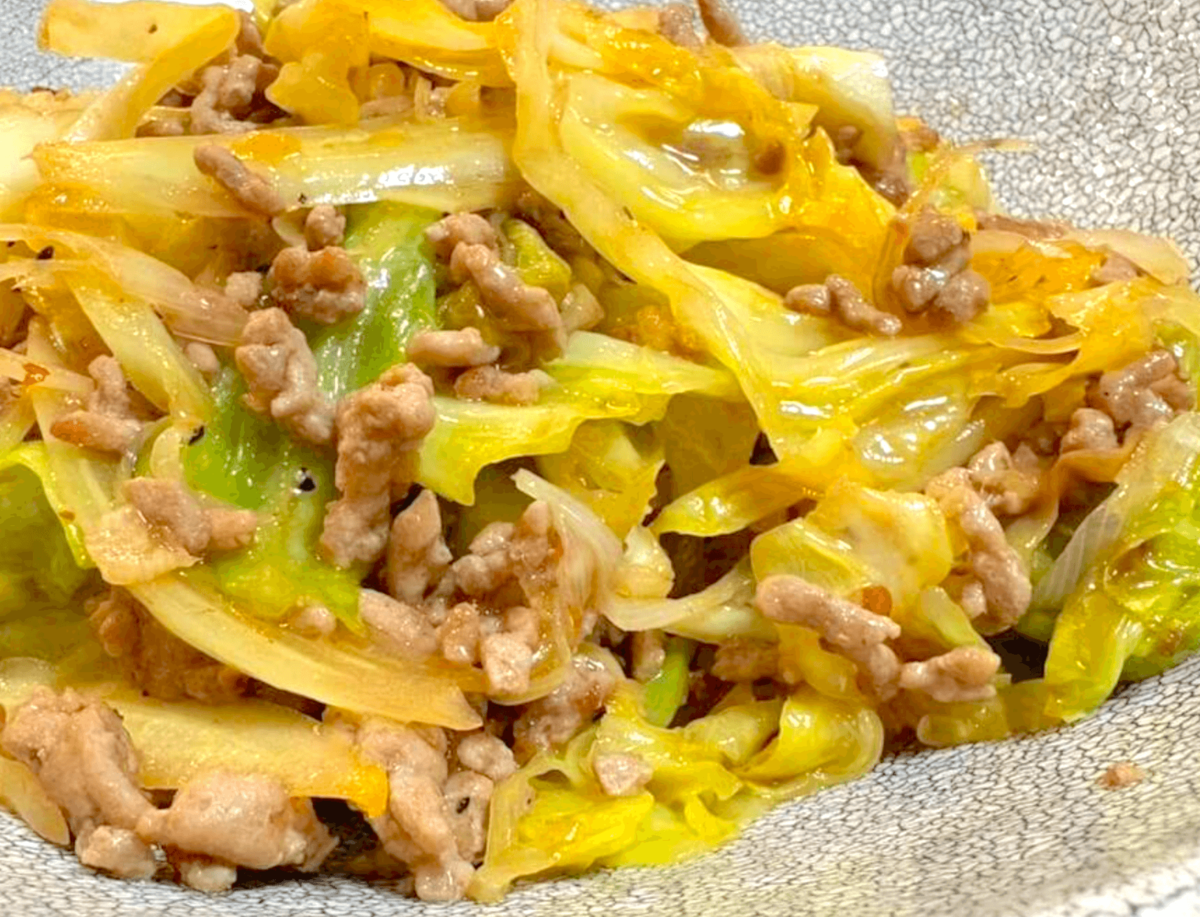 DAIGOも台所「春キャベツの辛み炒め」