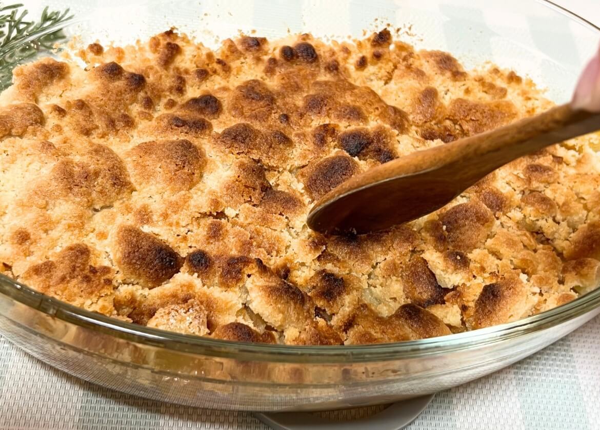 タサン志麻さん「りんごのクランブル」