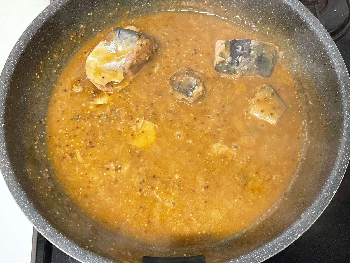 サバの南インド風カレー