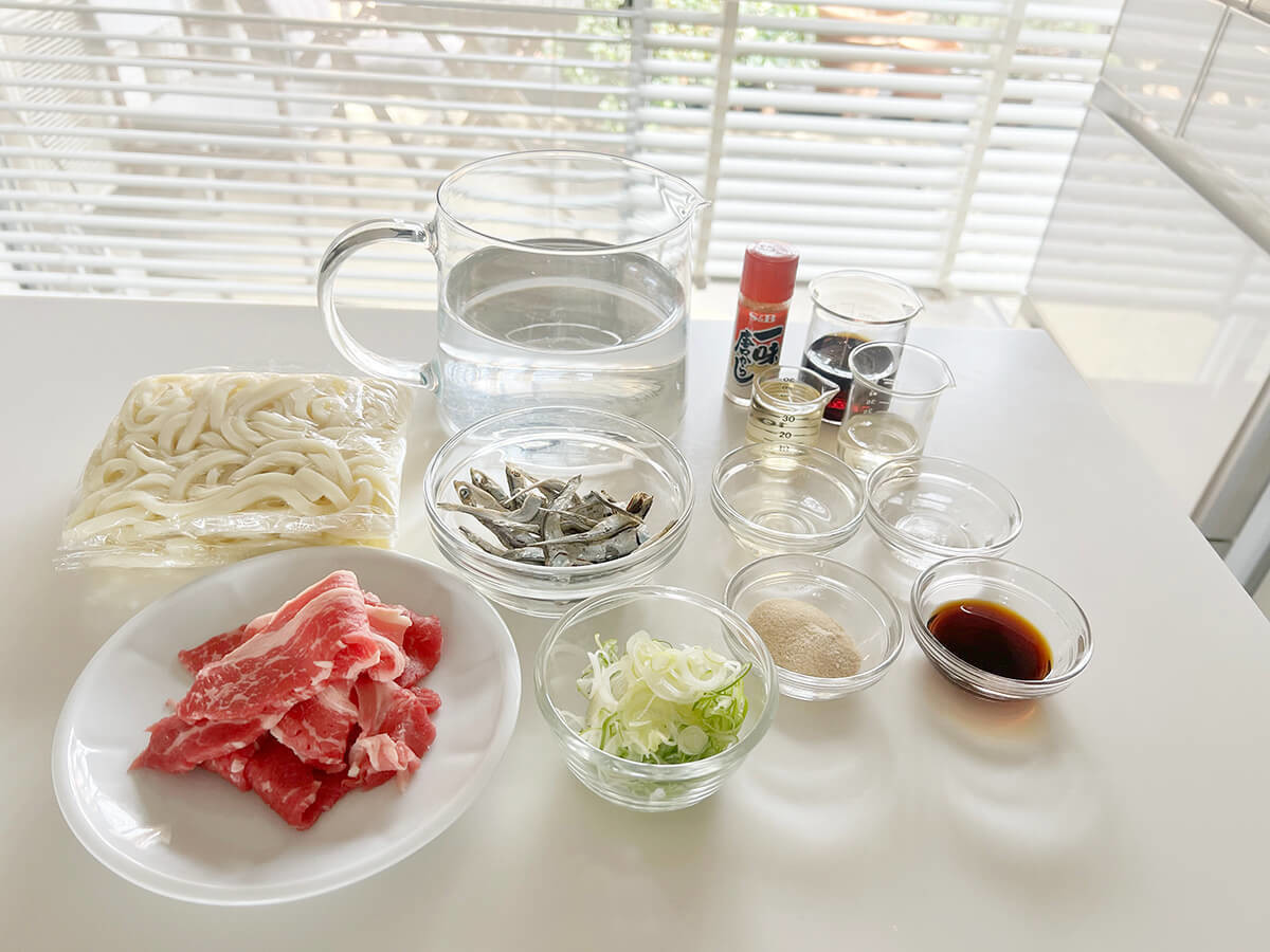 林亮平さん「いりこだしの肉うどん」