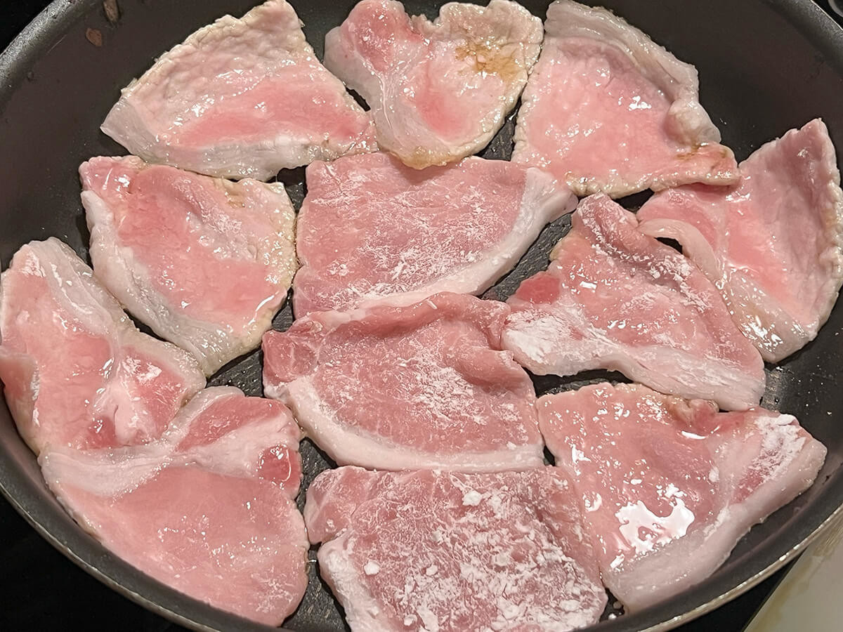 大原千鶴さん「豚のしょうが焼き」のレシピ